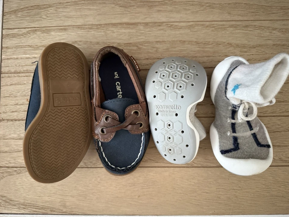 Lote de 2 Zapatos Bebé/Niño Pequeño - Mocasines y Andadores - Talla 5 (6-12 meses) Foto 3 de 4