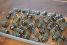 (QTY 1) 12AT7 ECC81 VINTAGE TUBE - RCA, SYLVANIA, GE, RAYTHEON OTHERS