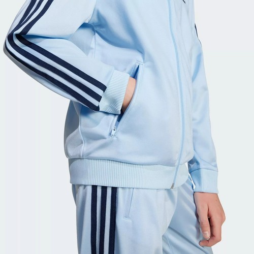 Adidas Kids Adicolor Firebird Track Jacket - Clear Sky Blue - Youth XL - NWT - Picture 4 of 5