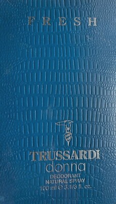 FRESH TRUSSARDI donna Deodorant Spray 100 ml -3.1/3 fl.oz Sealed NIB