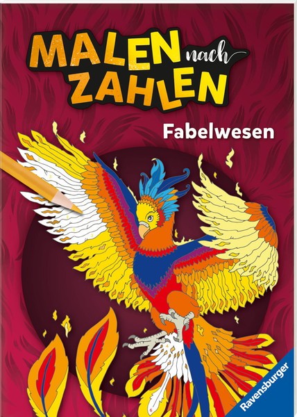 Ravensburger Buch KreativitäT Malen Nach Zahlen Fabelwesen 48970-image