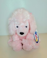 New W/Tags Sweet Rascals Mary Meyer Pink Poodle Plush Dog Stuffed Animal Toy