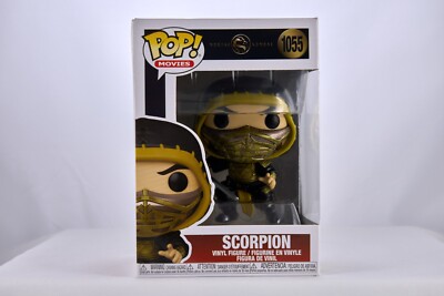 Funko Pop! Movies Mortal Kombat Scorpion #1055 MK Vinyl Figure