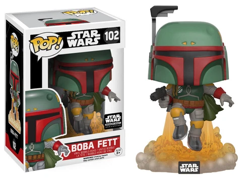 Funko Pop! Vinyl: Star Wars - Boba Fett (Flying) #102
