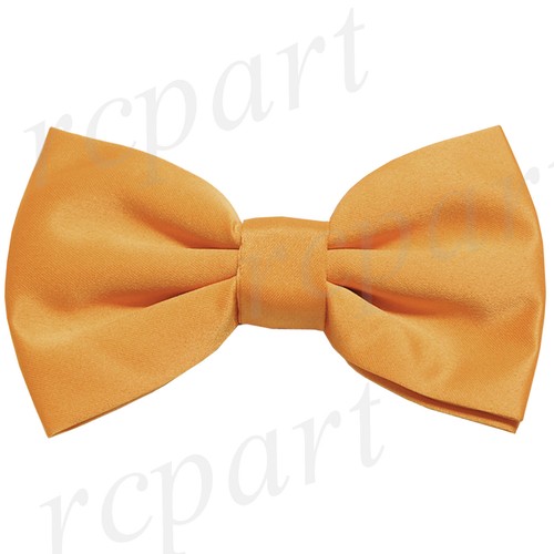 New solid colors polyester pre tied bowtie formal wedding uniform prom costume - Picture 6 of 31