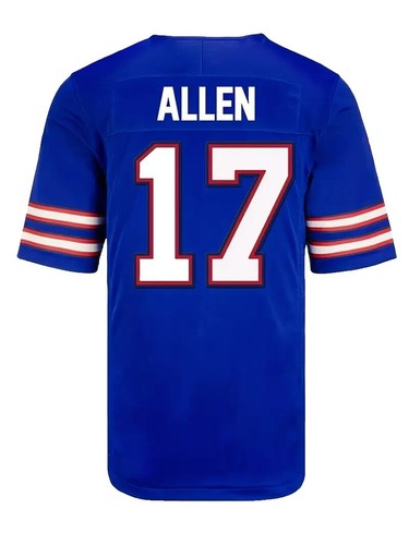 Josh Allen Buffalo Bills Royal Tonal Pop Slide Sandals Mens  display picture 2