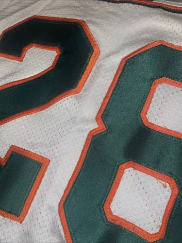 Authentic Clinton Portis Miami Hurricanes Jersey Sewn Clean Men Large Bakka Vtg - Picture 7 of 10