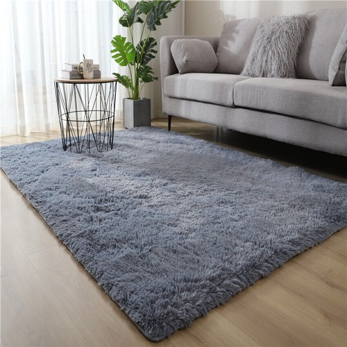 Fluffy Rugs Large Shaggy Rug Bedroom Living Room Anti Slip Soft Carpet Floor Mat - Picture 37 of 38