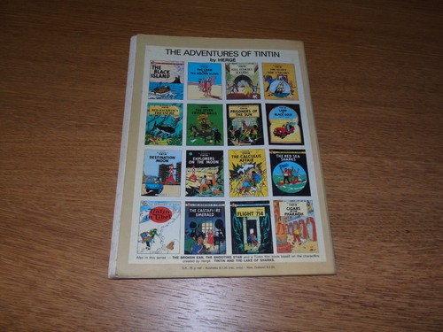 HERGE ADVENTURES OF TINTIN Book - King Ottokar's sceptre - Magnet Edition 1976 - Imagen 8 de 8