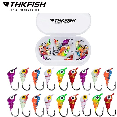 THKFISH Ice Fishing Jigs Ice Fishing Lures Ice Fishing Gear Fishing