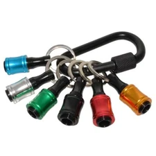 ZFBB 1/4inch Hex Shank Aluminum Alloy Screwdriver Bits Holder Extension Bar D...