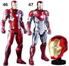 Costume armatura casco indossabile Iron Man fai da te tuta EVA modello bianco non assemblato