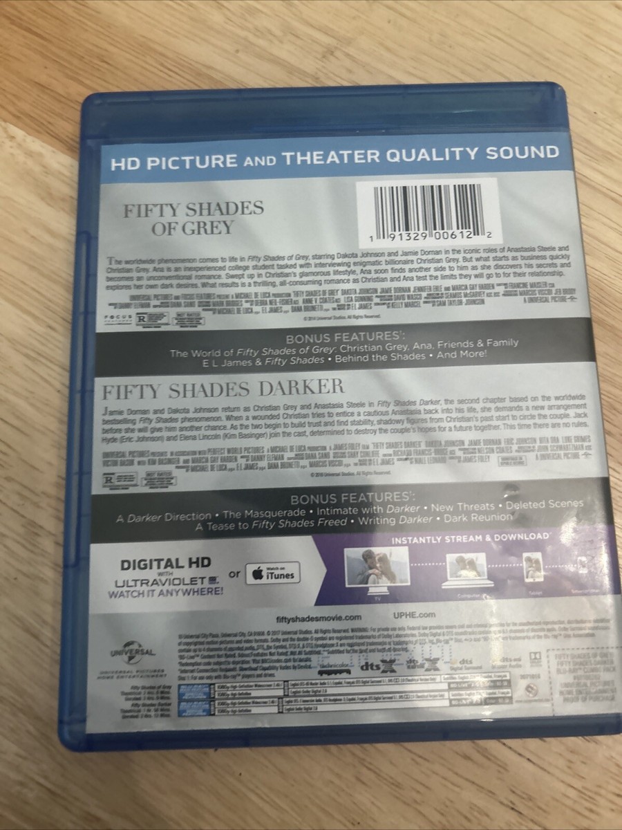 Fifty Shades of Grey / Fifty Shades Darker 2-Movie Collection (Blu