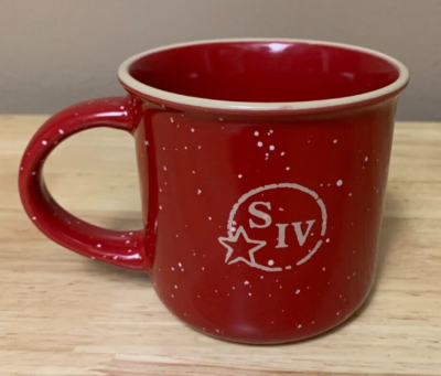 Coffee Mug SIV Star Special Immigrant Visas Red Maker's Mark Whiskey  Christmas