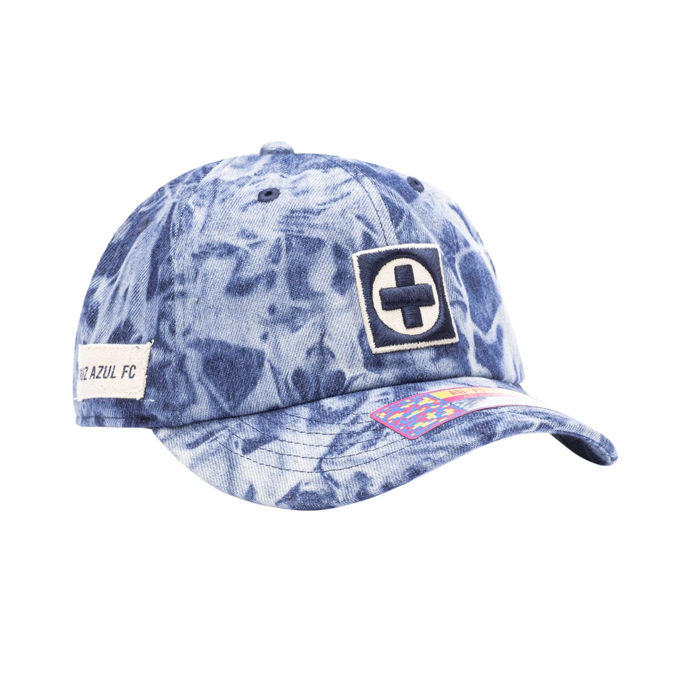 Cruz Azul 'The Ranch' Fútbol Ajustable Sombrero/Gorra Denim Azul por Fan Ink Foto 3 de 4