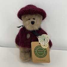 The Boyd  s Collection Bear  Kayla Mulbeary  7  Brown Fur Purple Hat Sweater