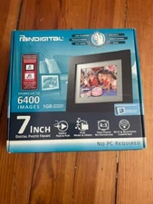 Pandigital PAN7000DW 7" Digital Picture Frame NIB 1GB internal Memory