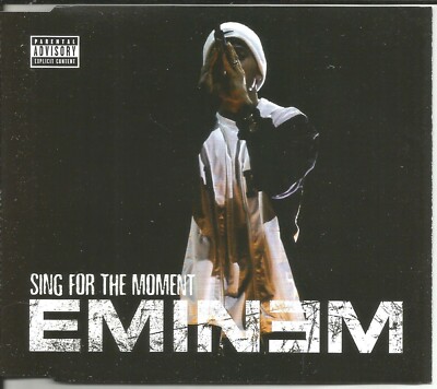 EMINEM Sing for the Moment  INSTRUMENTAL & VIDEO CD single SEALED USA seller