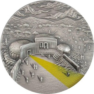 MNAJDRA TEMPLE Equinox and Solstice 2 Oz Silver Coin $10 Palau 2022