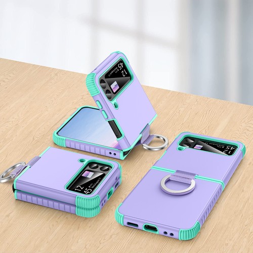 For Samsung Galaxy Z Flip5/Flip4/Flip3 5G Phone Case Shockproof Protective Cover - Photo 19 sur 23