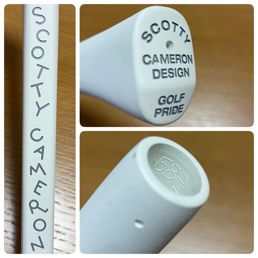 Cameron Pistolero Putter Grip (White Lightning) Custom Titleist  