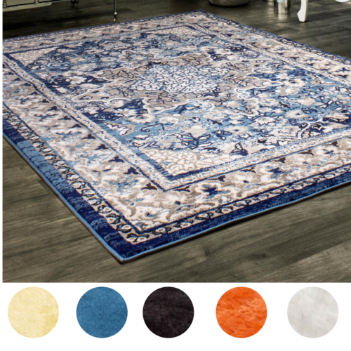 8X10 Room-Size Vintage Modern Traditional Rugs for Living Room Dining Bedrooms - Picture 1 of 38