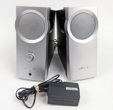 Bose Companion 2 Multimedia Computer Desktop Speakers Black  Silver  TESTED