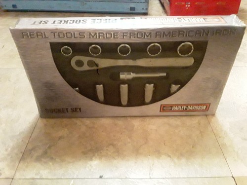 HARLEY DAVIDSON 16 PC 3/8" HDS3816 SAE RATCHET EXT SOCKET SET