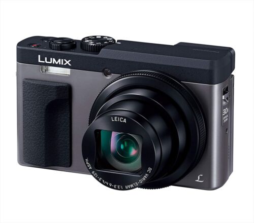 Panasonic Kompakt Digitalkamera Lumix TZ90 optisch 30 mal silber DC-TZ90-S - Bild 1 von 7