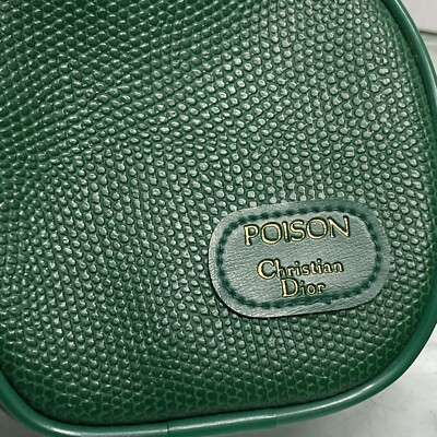 Christian Dior VINTAGE Poison Travel Set Perfumed Soap Powder Case