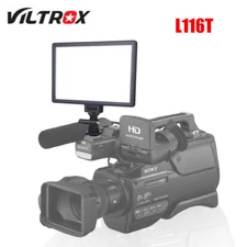 Viltrox L116T LED Video Light LCD Bi-Color &Dimmable DSLR Studio LED Light Panel
