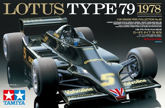 自動車 TAMIYA 1/20 LOTUS TYPE 79 1979 Tamiya 1/20 SCALE 1/20 SCALE LOTUS TYPE 79 1978 20060 | eBay