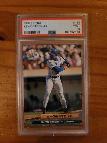 1992 Ultra #123 Ken Griffey Jr PSA 9 Mint Mariners HOF