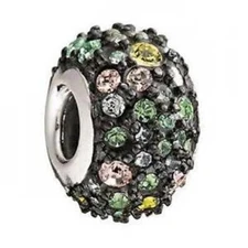 Chamilia JEWELED KALEIDOSCOPE Mixed & Green Swarovski Charms 2025-0570 $70
