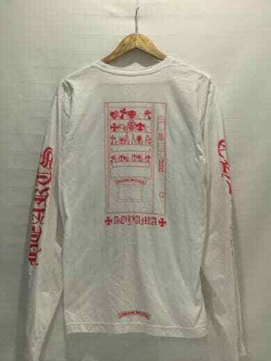CHROME HEARTS/Aoyama L/S Tee/Long sleeve T-shirt/L/Cotton CHROME HEARTS/Aoyama L/S Tee/Long sleeve T-shirt/L/Cotton