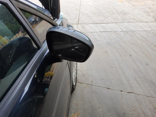 Used Right Door Mirror fits: 2016 Ford Fiesta Power dual image spotter glass pai