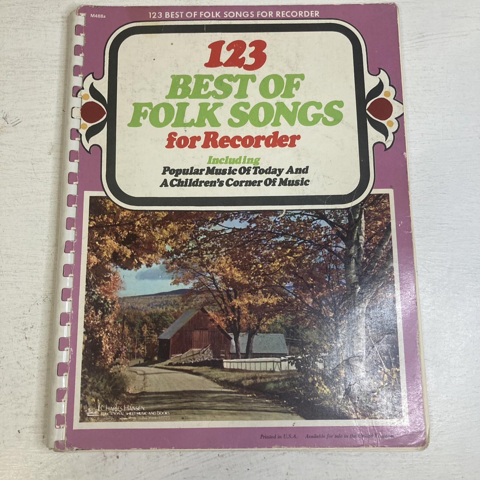 123 Best Of Folk Songs For Recorder Popular Music Of Today And A