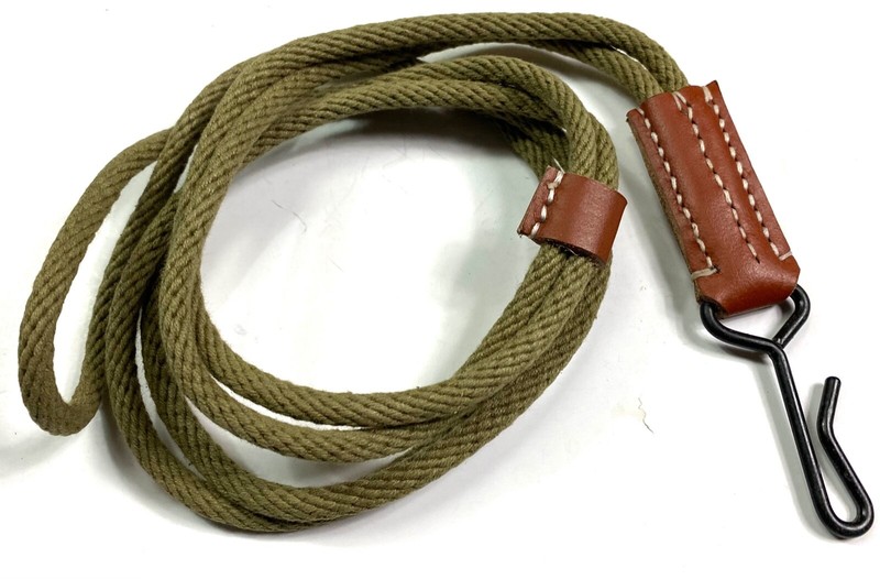 WWI WWII US ARMY M1911 M1917 .45 .38 PISTOL & REVOLVER LANYARD