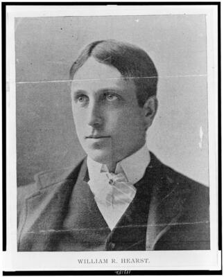 8'' x 10'' Photo 1898 William R. Hearst . William Randolph Hearst
