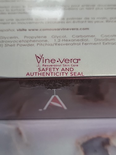 Vine Vera Resveratrol Merlot Refining Peeling 50ml Sealed - Picture 3 of 6