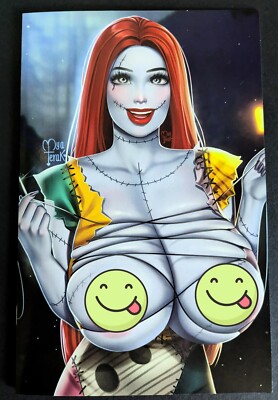 Totally Rad Halloween: Mya Terak Bound Topless Squeezy Virgin Variant! Rare