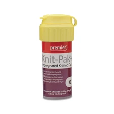 Premier Dental 9007563 Knit-Pak Plus Impregnated Retraction Cord #0 Purple 100"