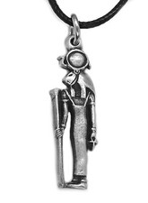 Sekhmet  Egyptian Goddess Pewter Pendant Necklace