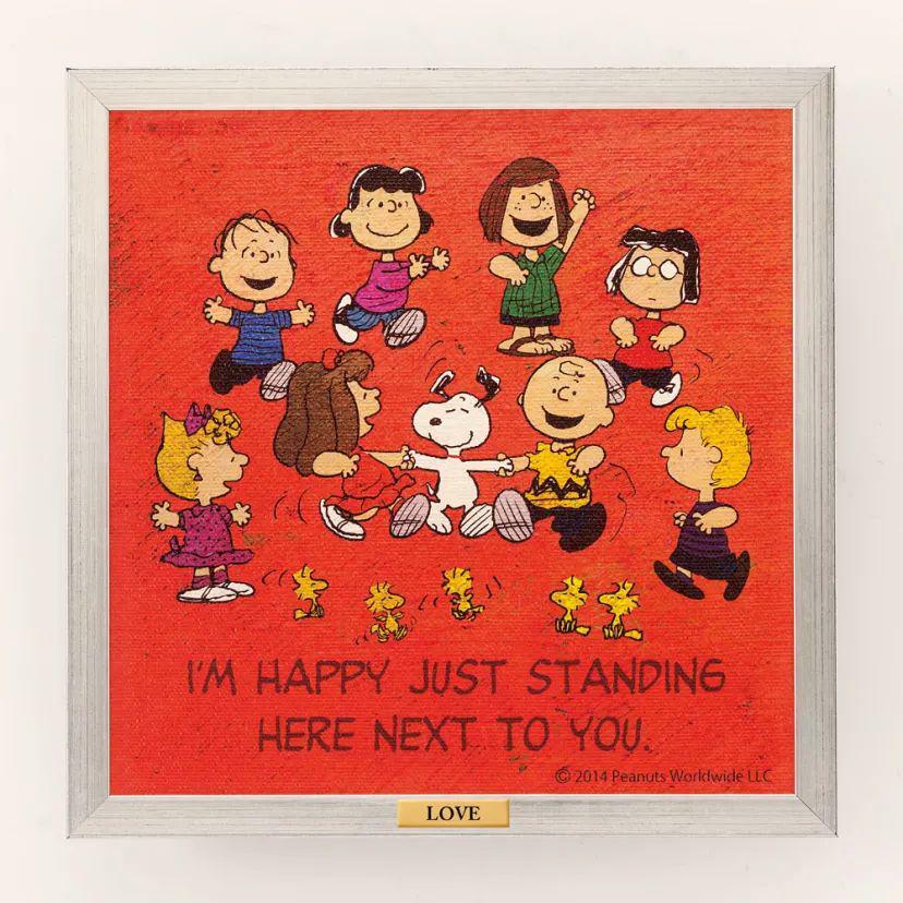 Limited Edition] SNOOPY Happy Gallery 4 Pieces Set LOVE PRIDE FOR