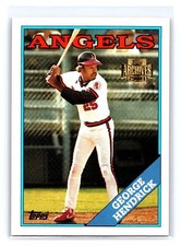 2001 Topps Archives #178 George Hendrick California Angels