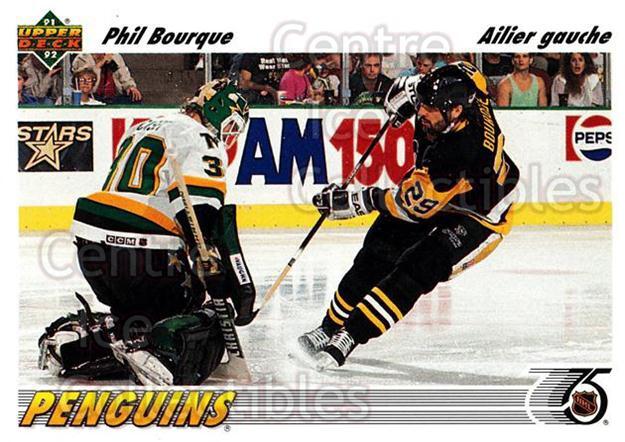 1991-92 Upper Deck French #398 Phil Bourque