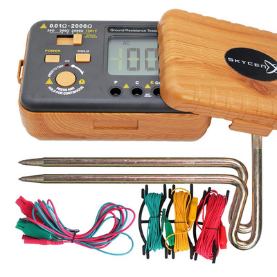 VC4105A Digital Earth Resistance Tester 20/200/2000Ω with LCD Backlight