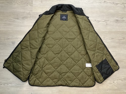 J Crew Black Quilted Walker Vest Men’s Size L - Picture 3 of 8