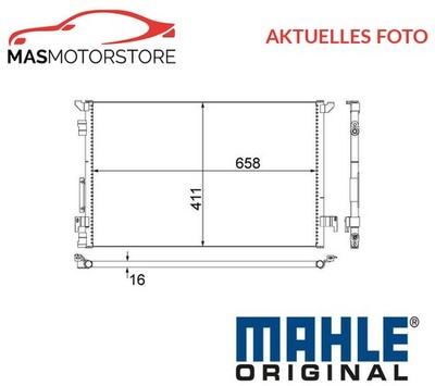 KONDENSATOR KLIMAANLAGE MAHLE ORIGINAL AC 294 000S A FÜR VAUXHALL VECTRA II
