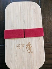 SUNTORY WHISKY - TOKI 季 Bamboo Tray / Cutting Board Plastic Box Elastic Strap